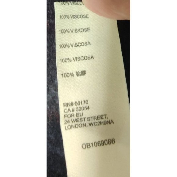 Free People Snake Combo Roma MOCK NECK Blouse Tie‎ neck Size Small - Picture 11 of 13